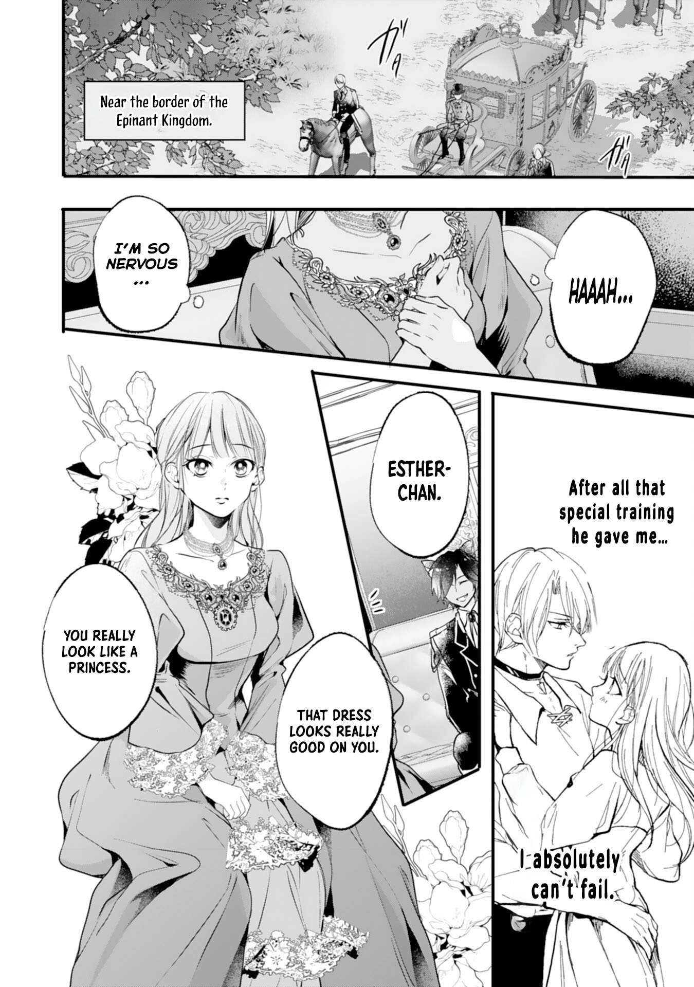 Branded as a Villainess and Exiled, but Captured by the Overwhelming Love of the Most Fearsome Emperor Chapter 6 Page 2